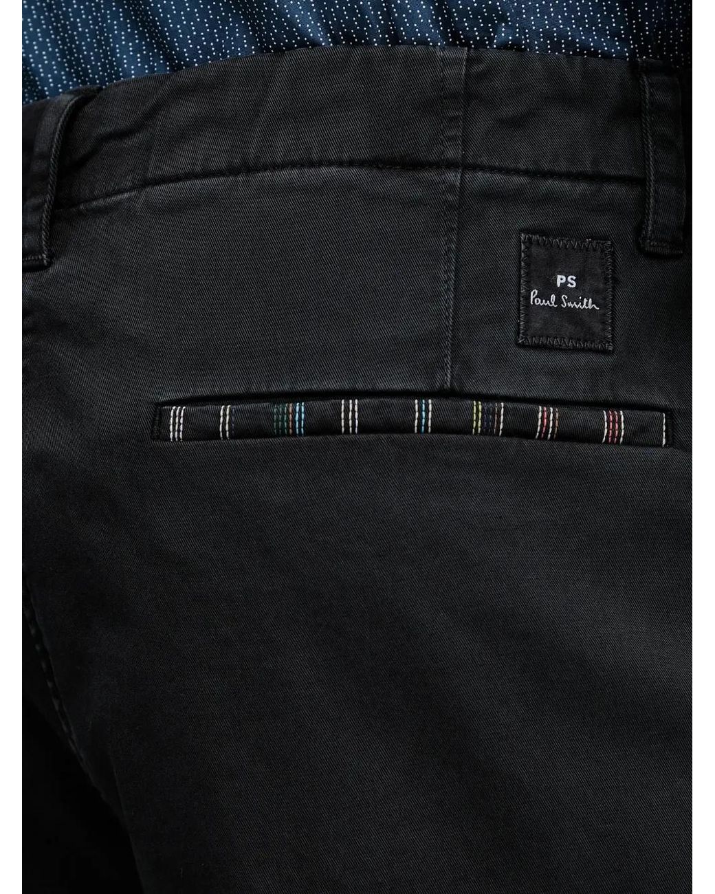 Paul Smith Black Pantalon À Coupe Droite for men