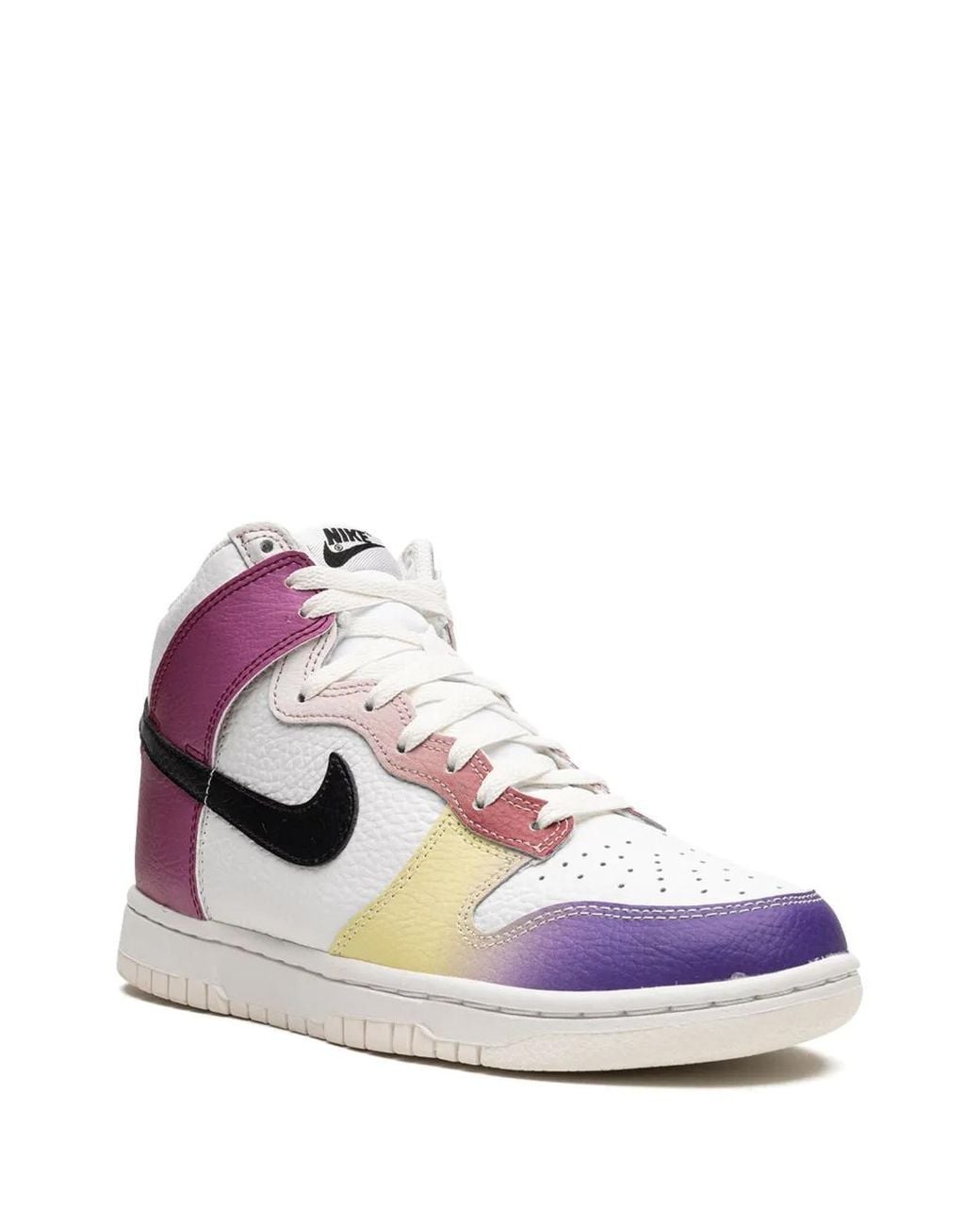Nike Pink Dunk High Gradient" Sneakers