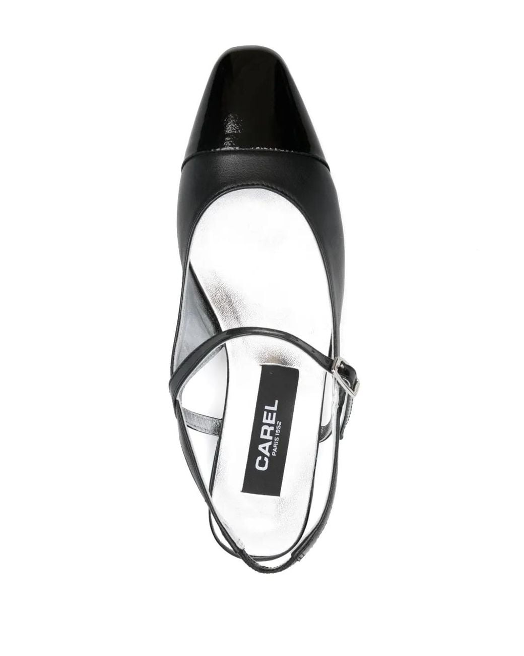 CAREL PARIS Black Oceano Ballet Flats