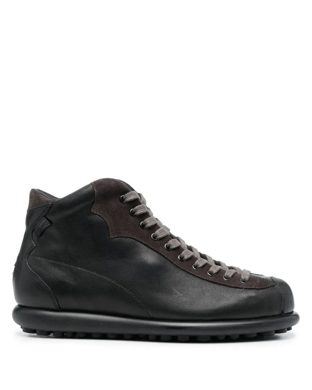 Camper Black Pelotas Ariel Leather Sneakers for men