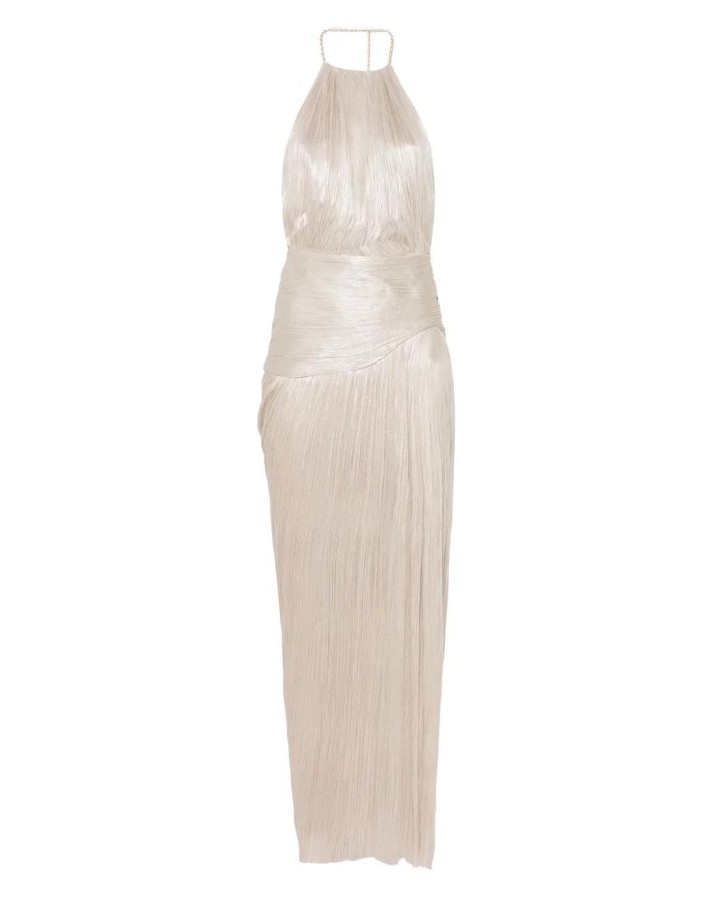 Maria Lucia Hohan White Sheila Maxi Dress