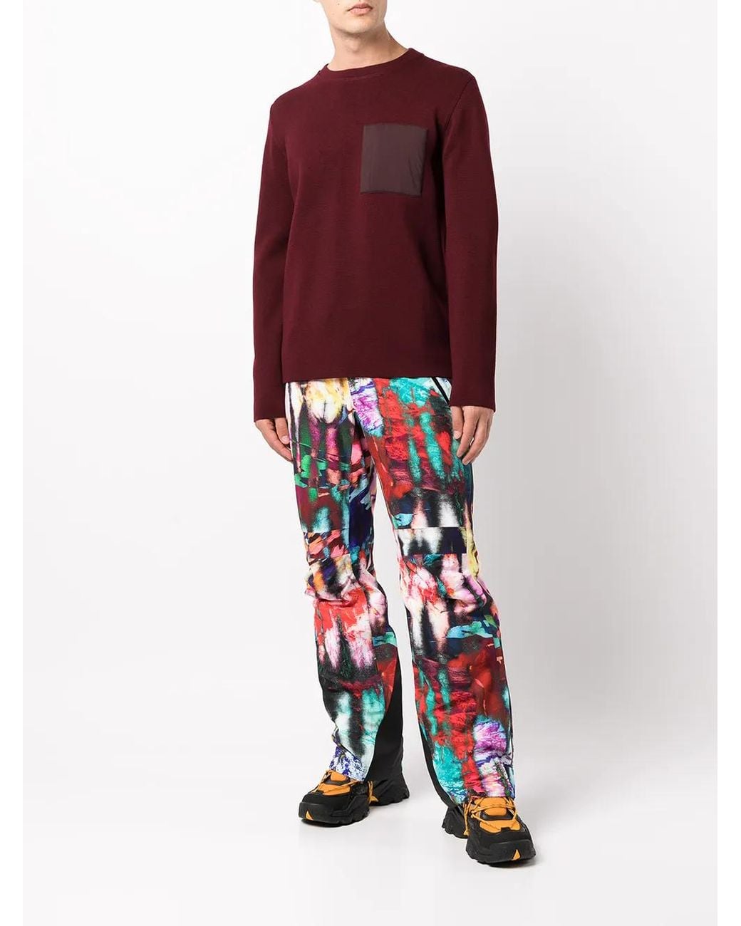 Aztech Mountain Red Matterhorn Fleece Sweater for men