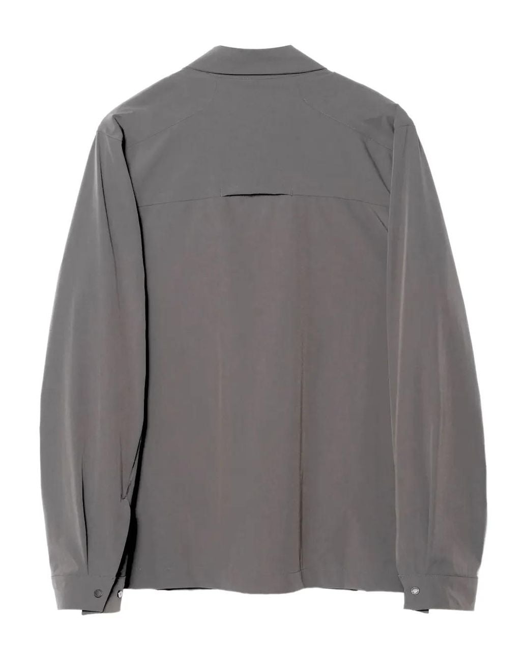 Maharishi Gray Zip-Up Lightweight Jacket for men