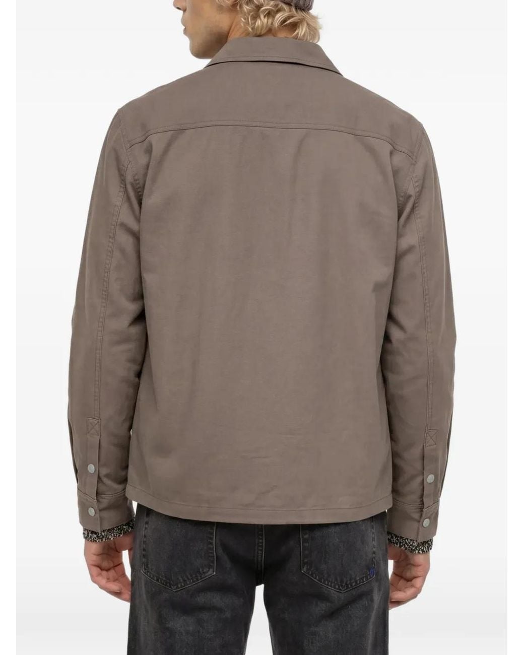 Karl Lagerfeld Brown Surchemise À Patch Logo for men