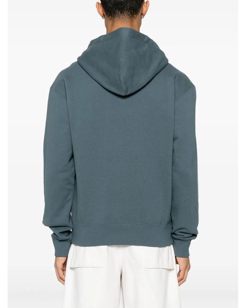 Hoodie À Patch Logo Jil Sander pour homme en coloris Blue