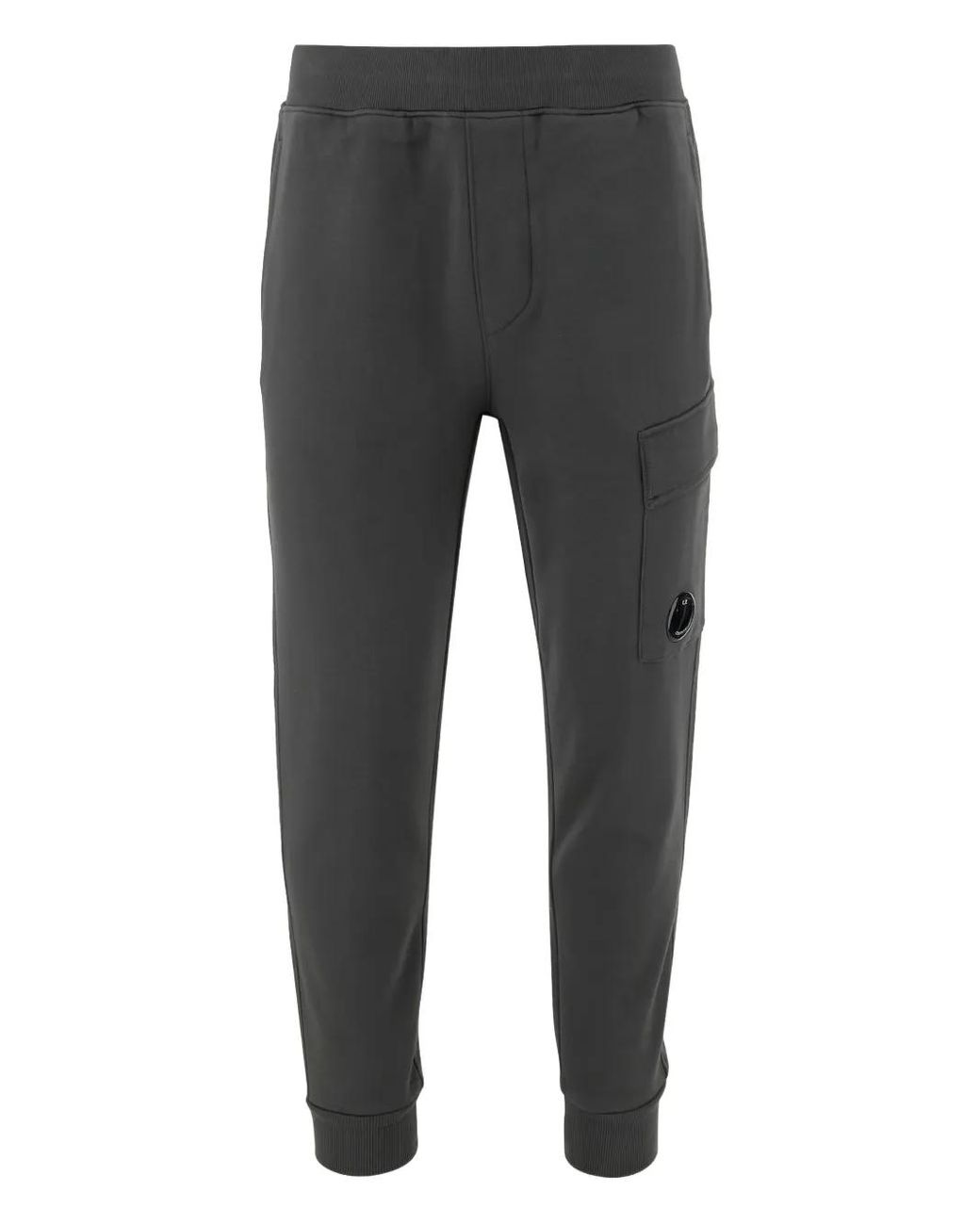 C P Company Gray Cargo Track Pants for men