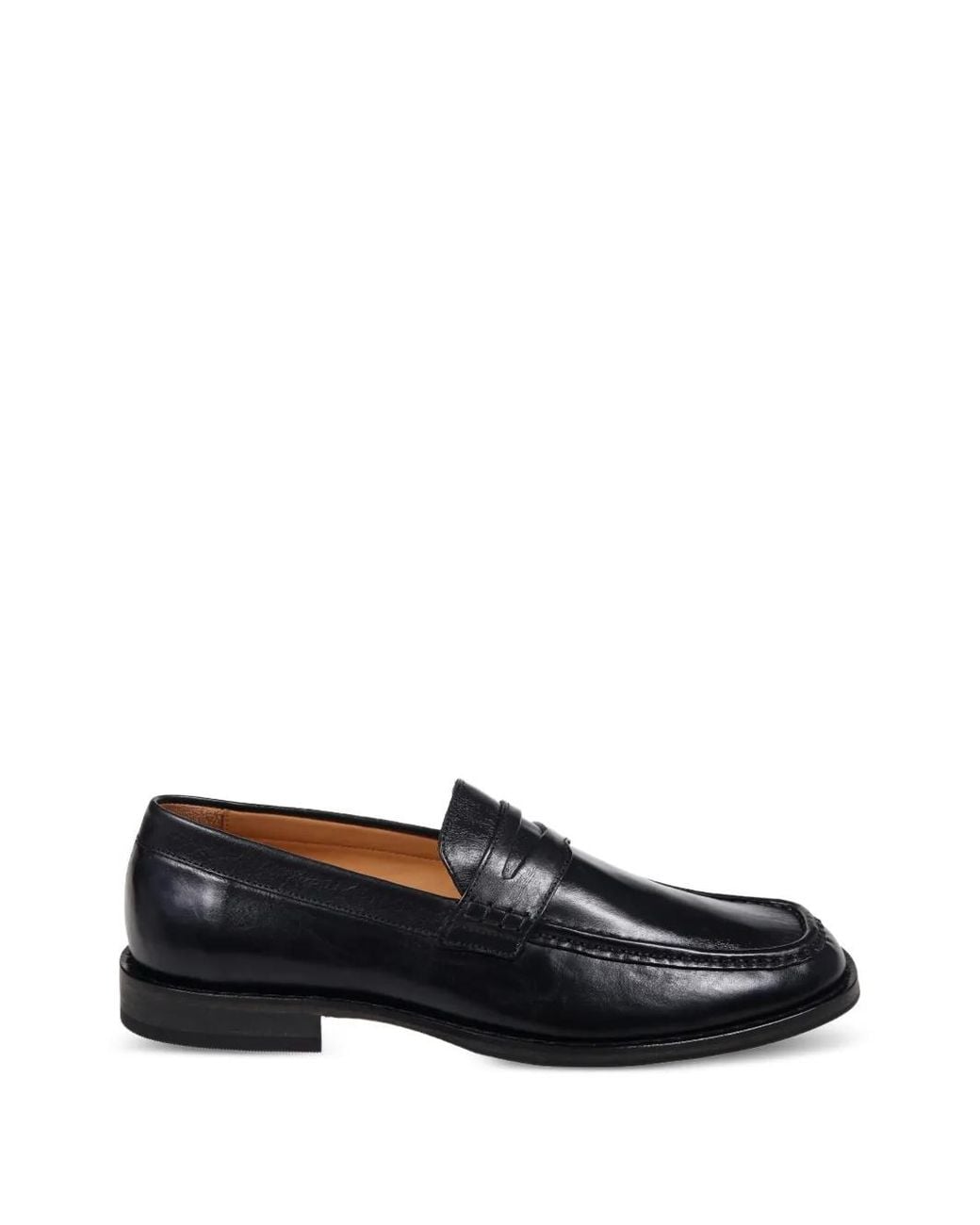 Our Legacy Black Light Calf Leather Loafers for men