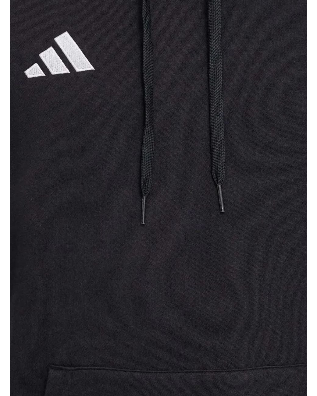 Adidas Blue Tiro 24 Hooded Sweatshirt for men