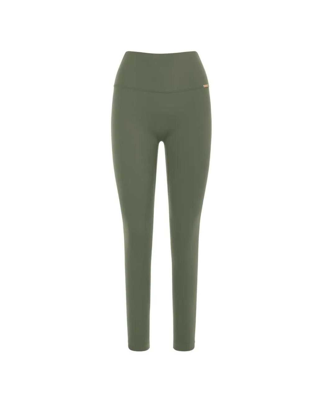 AMADAWEAR Green Bonita High-Waisted Leggings