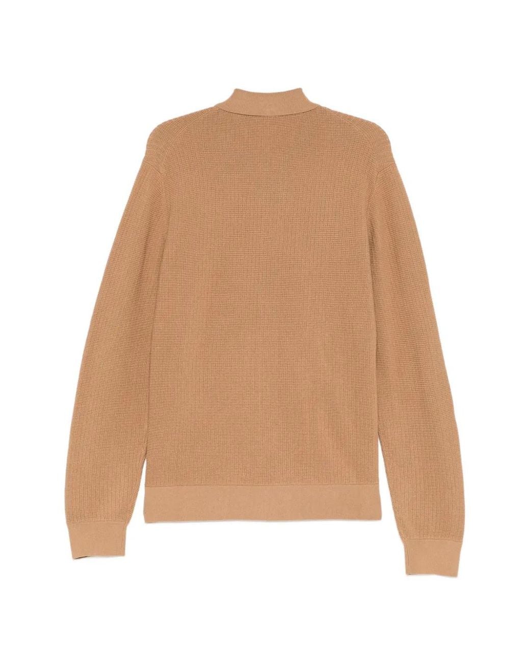 Boss Natural Logo-Patch Cardigan for men