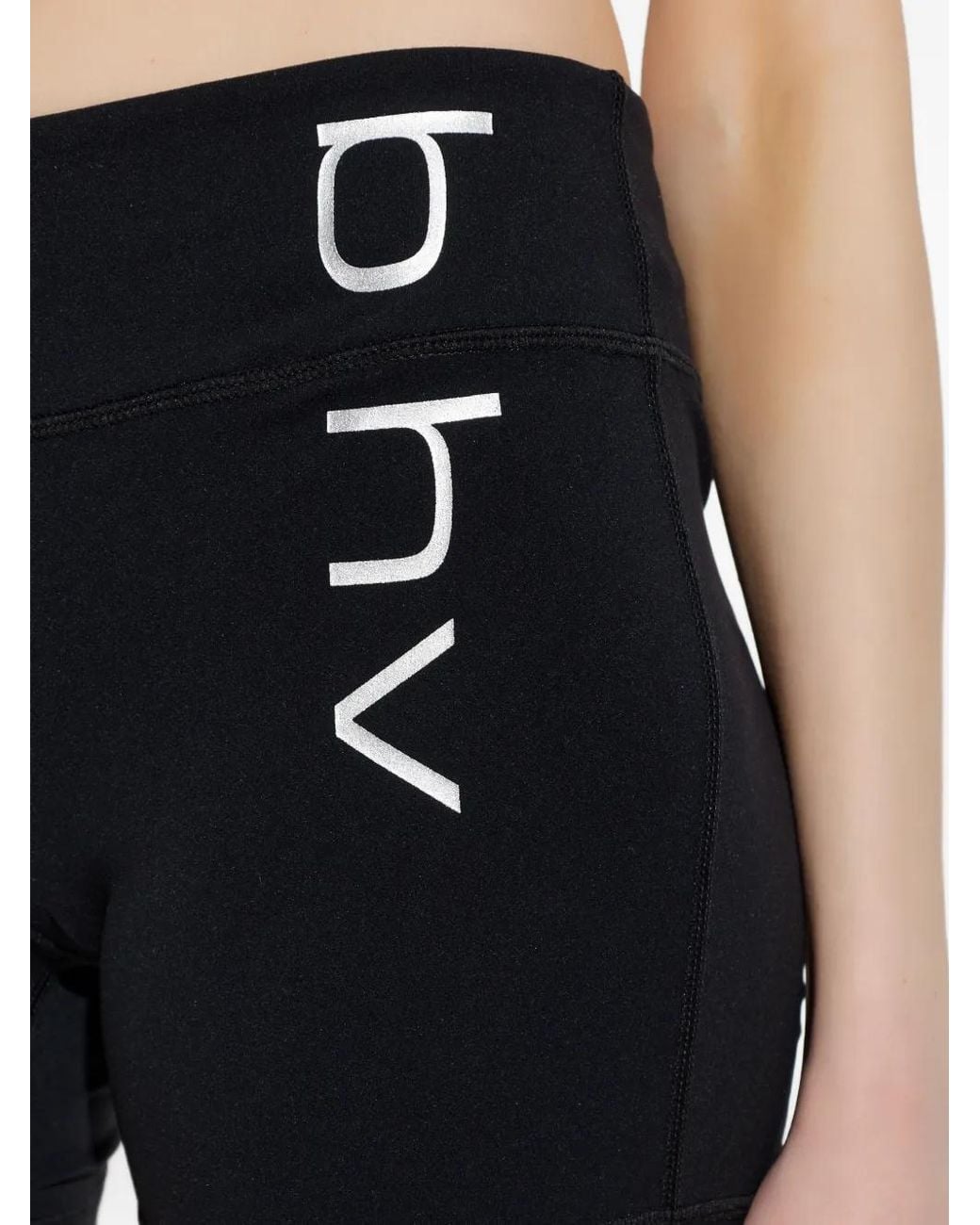 M I S B H V Black Short À Logo Imprimé