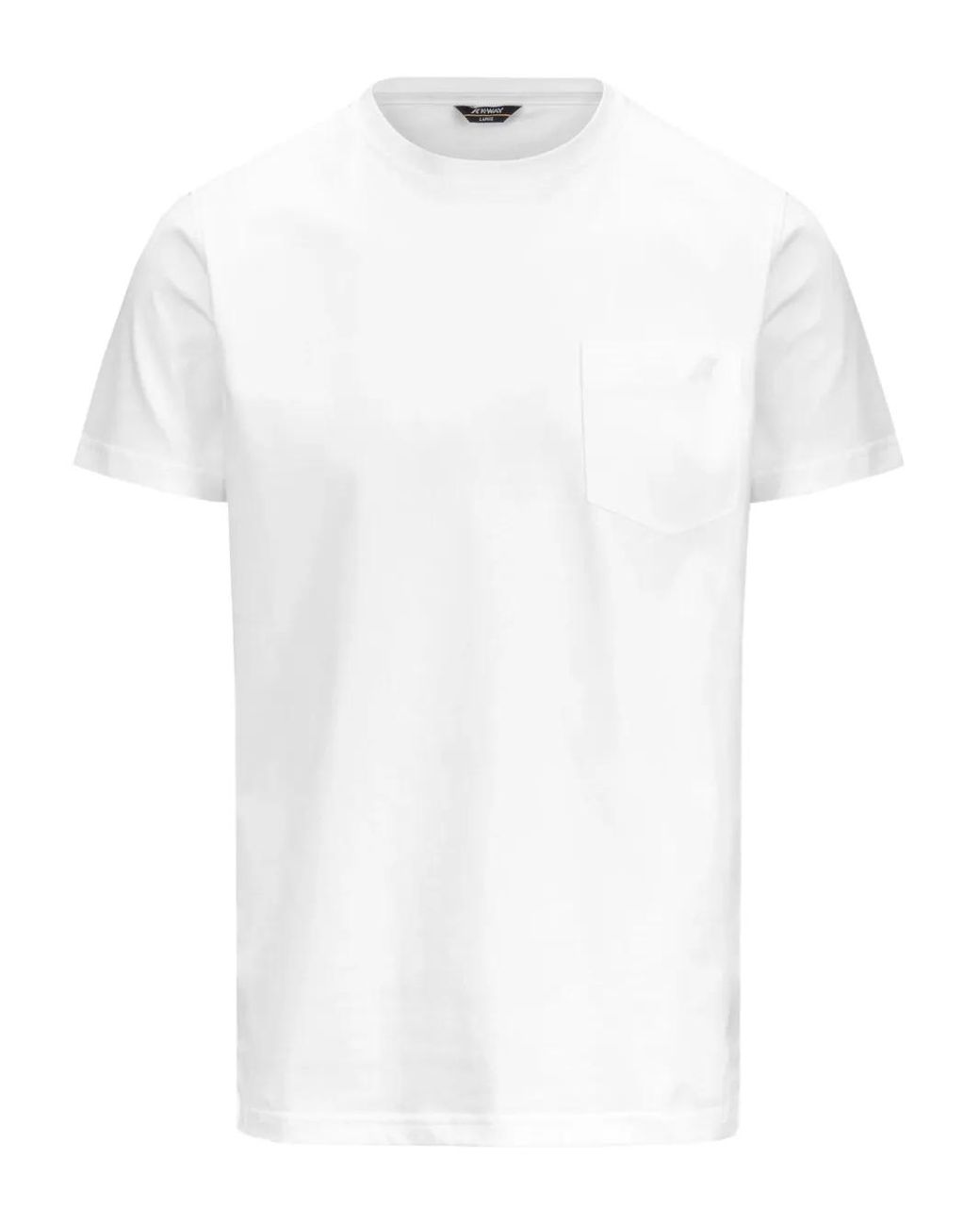 K-Way White Sigur T-Shirt for men