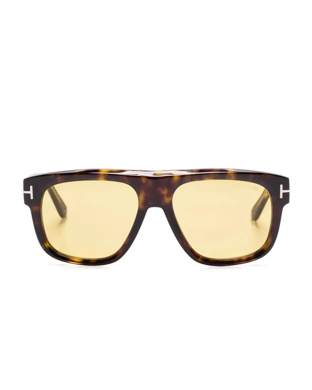 Tom Ford Natural Icon Geometric Sunglasses