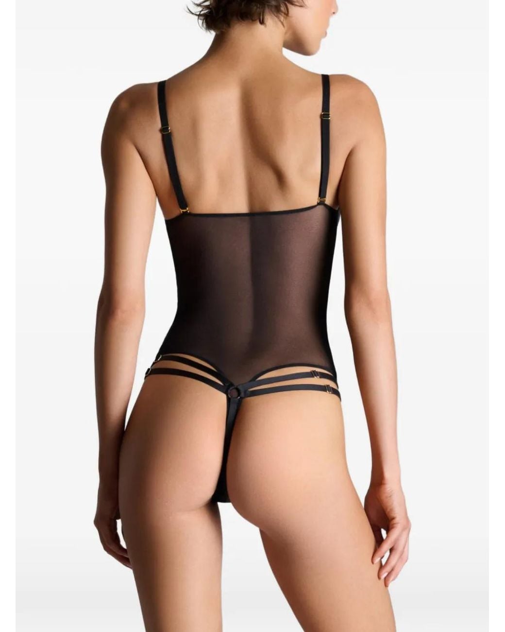 Scandale Natural Parure Signature Strappy Thong