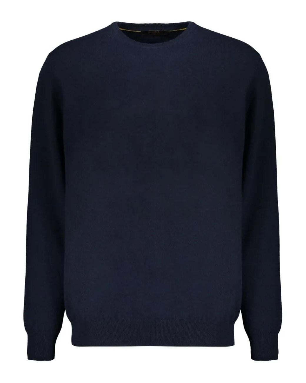 Moorer Blue Orvieto-Dd Long-Sleeve Sweater for men