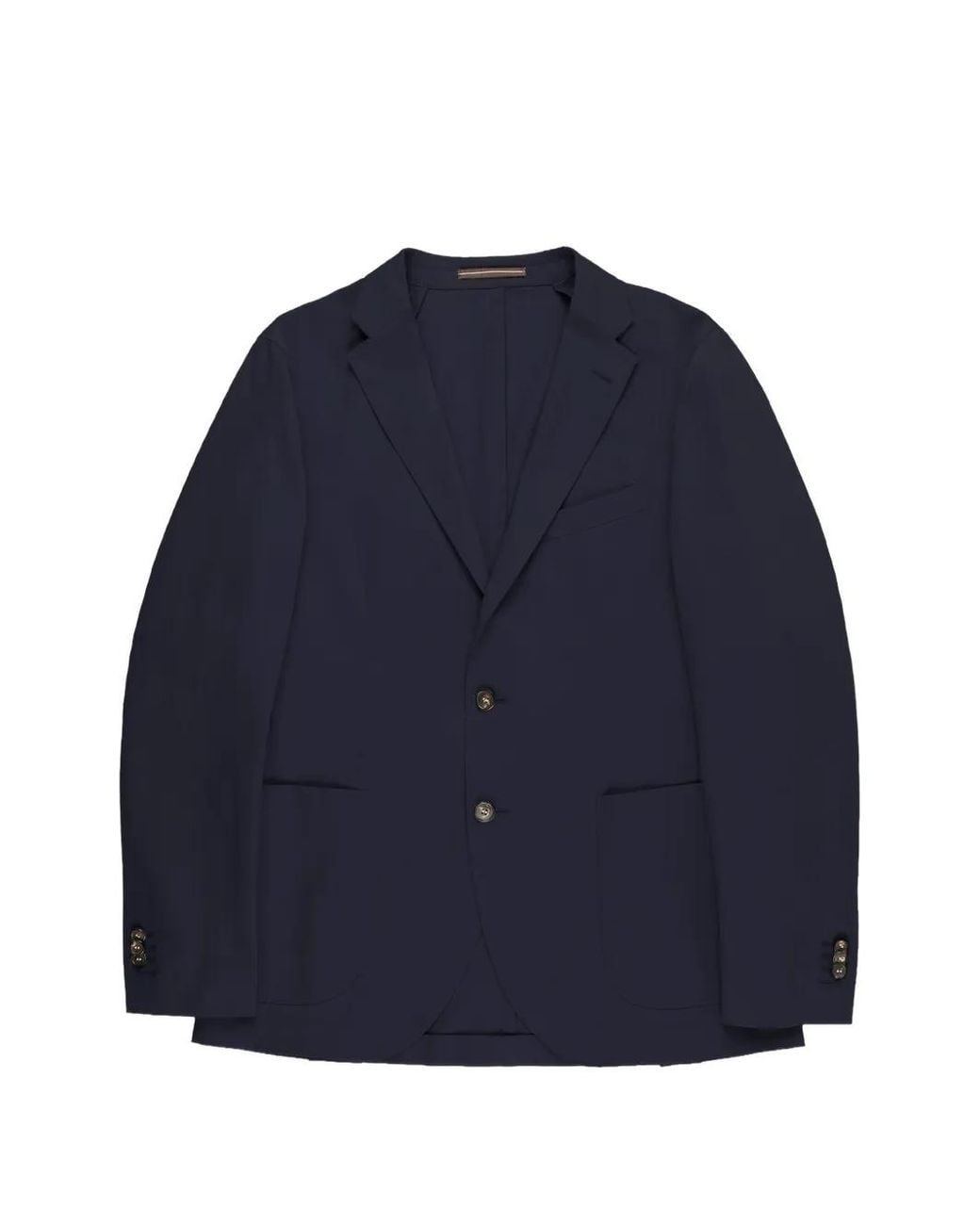 Slowear Blue Single-Breasted Blazer for men