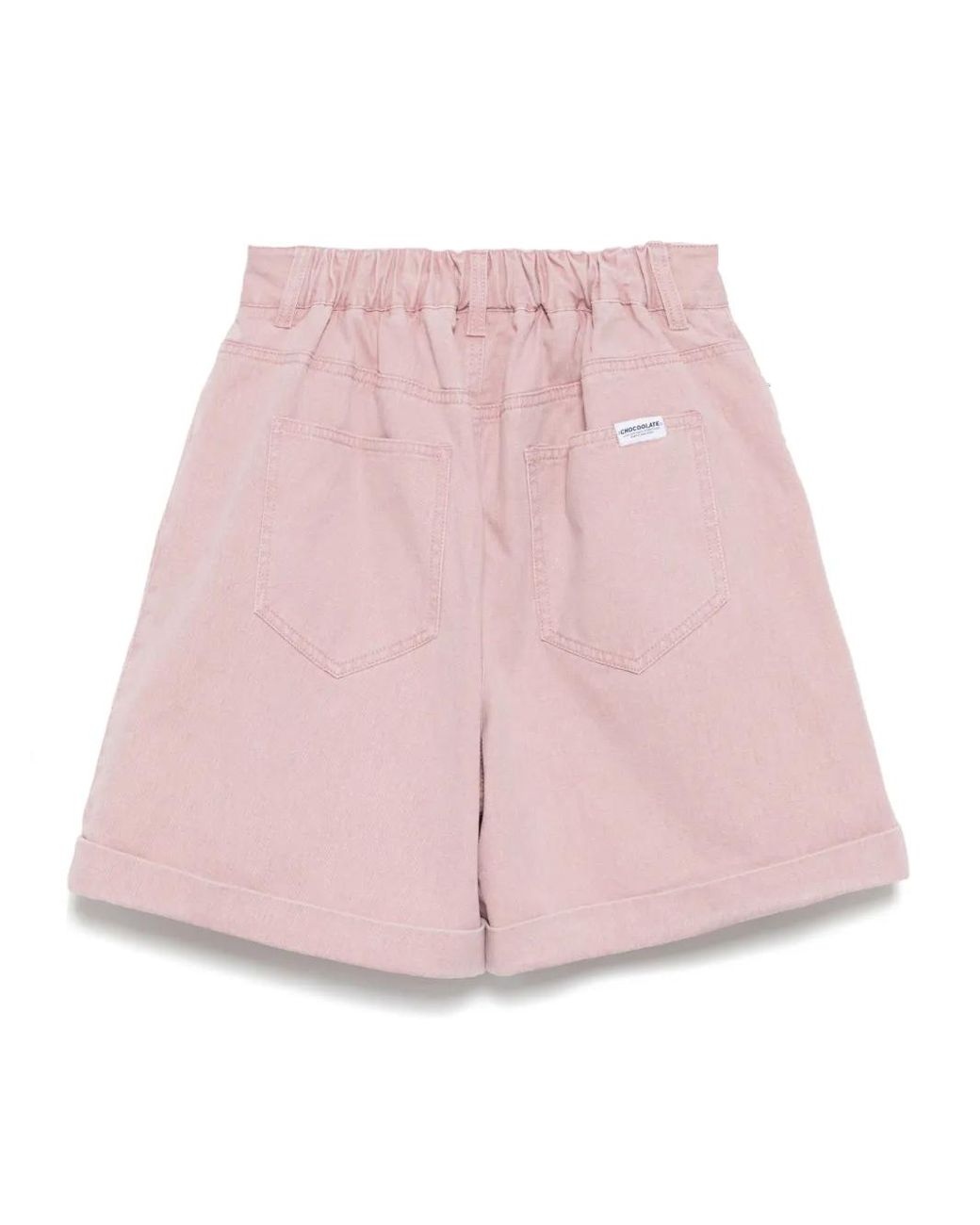 Chocoolate Pink Cotton Shorts