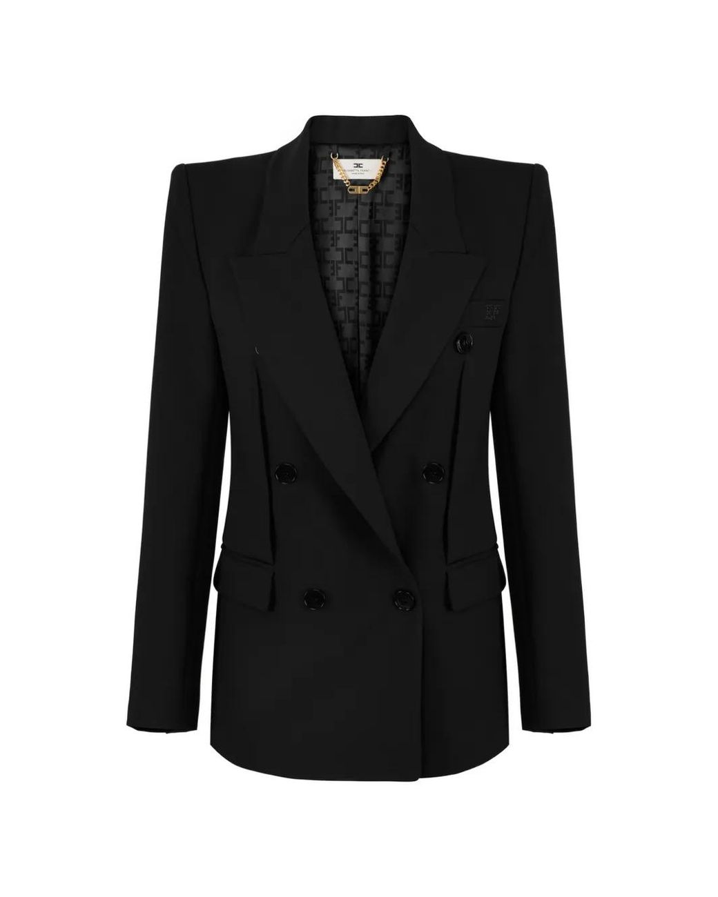 Elisabetta Franchi Black Jacket