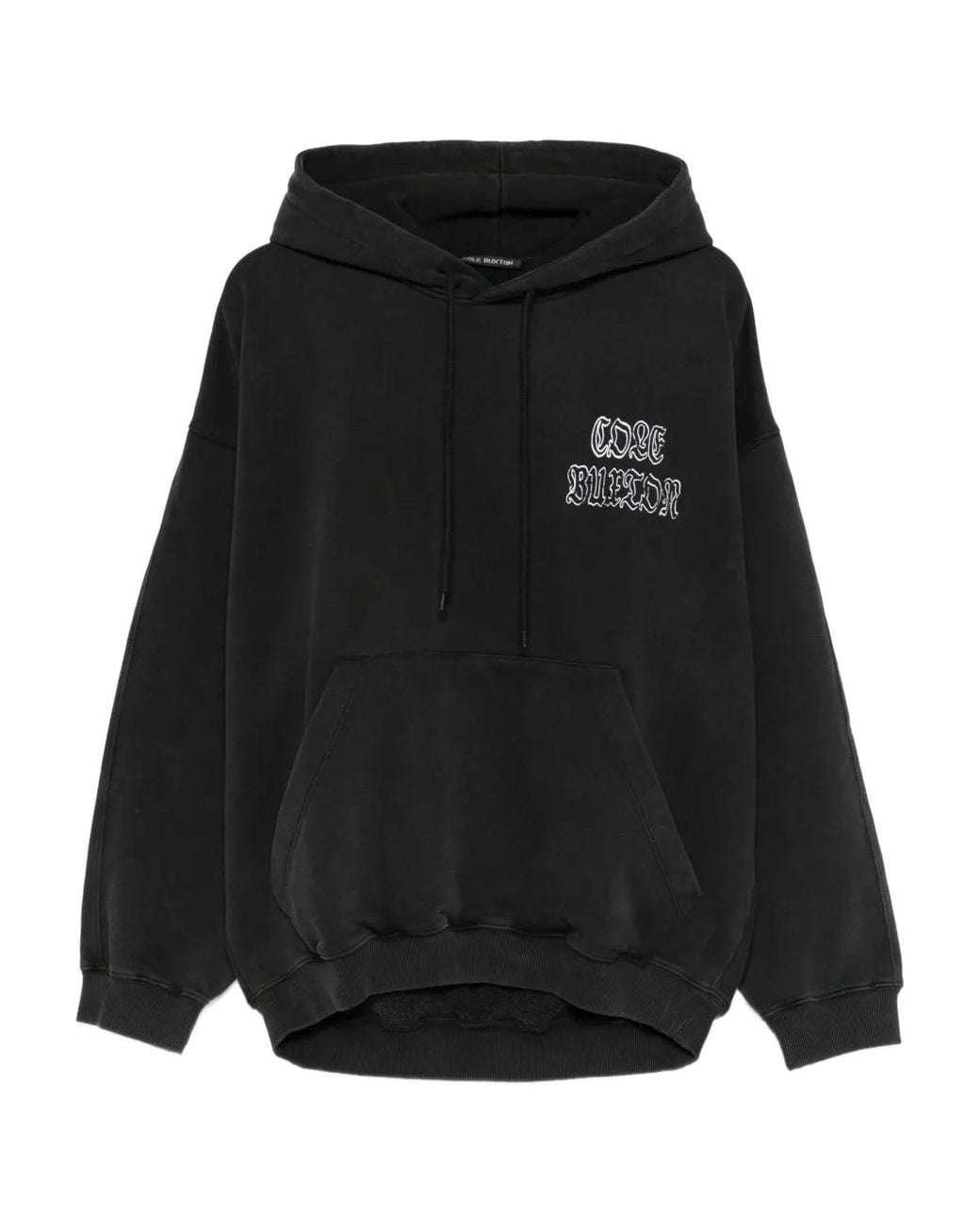 Cole Buxton Black Logo Hoodie for men