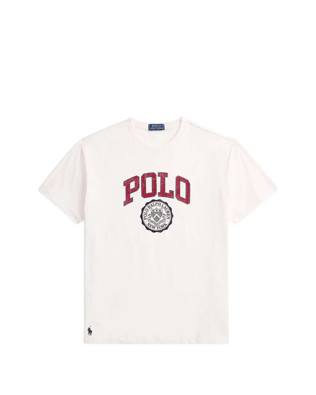 Polo Ralph Lauren White Custom Slim-Fit Logo T-Shirt for men