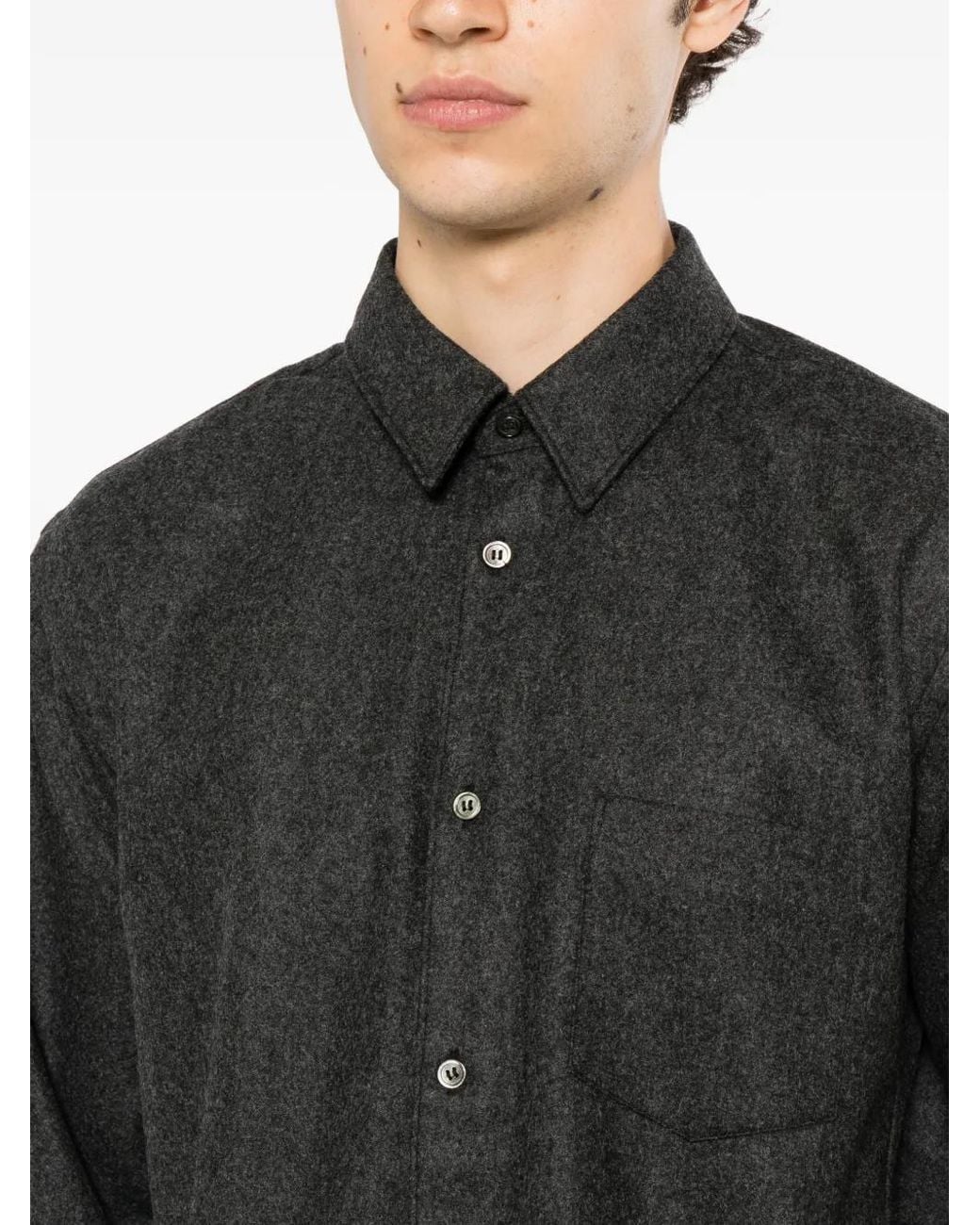 Comme des Garçons Black Chest Pocket Shirt for men