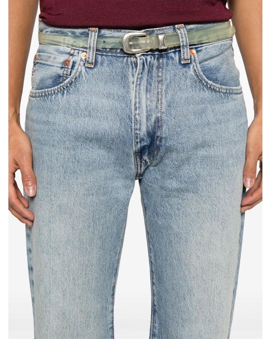 Levi's Blue 567 Flare Jeans for men