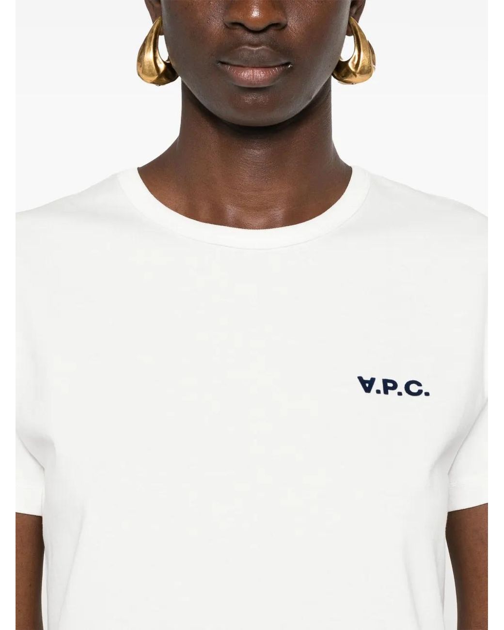 A.P.C. White Tshirt Petit Vpc