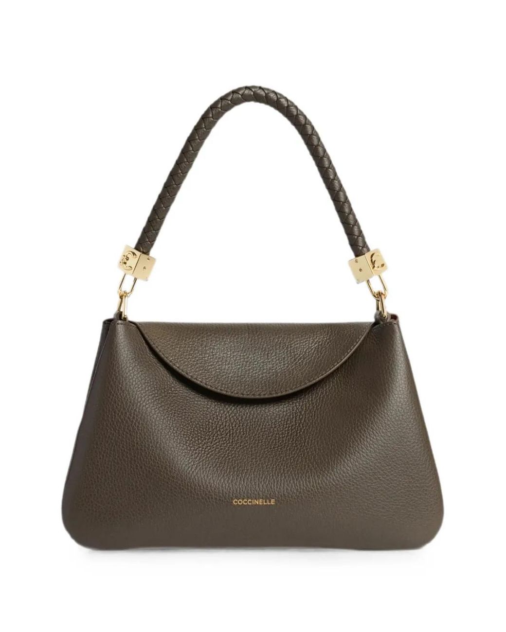 Coccinelle Brown Small Tiggy Shoulder Bag