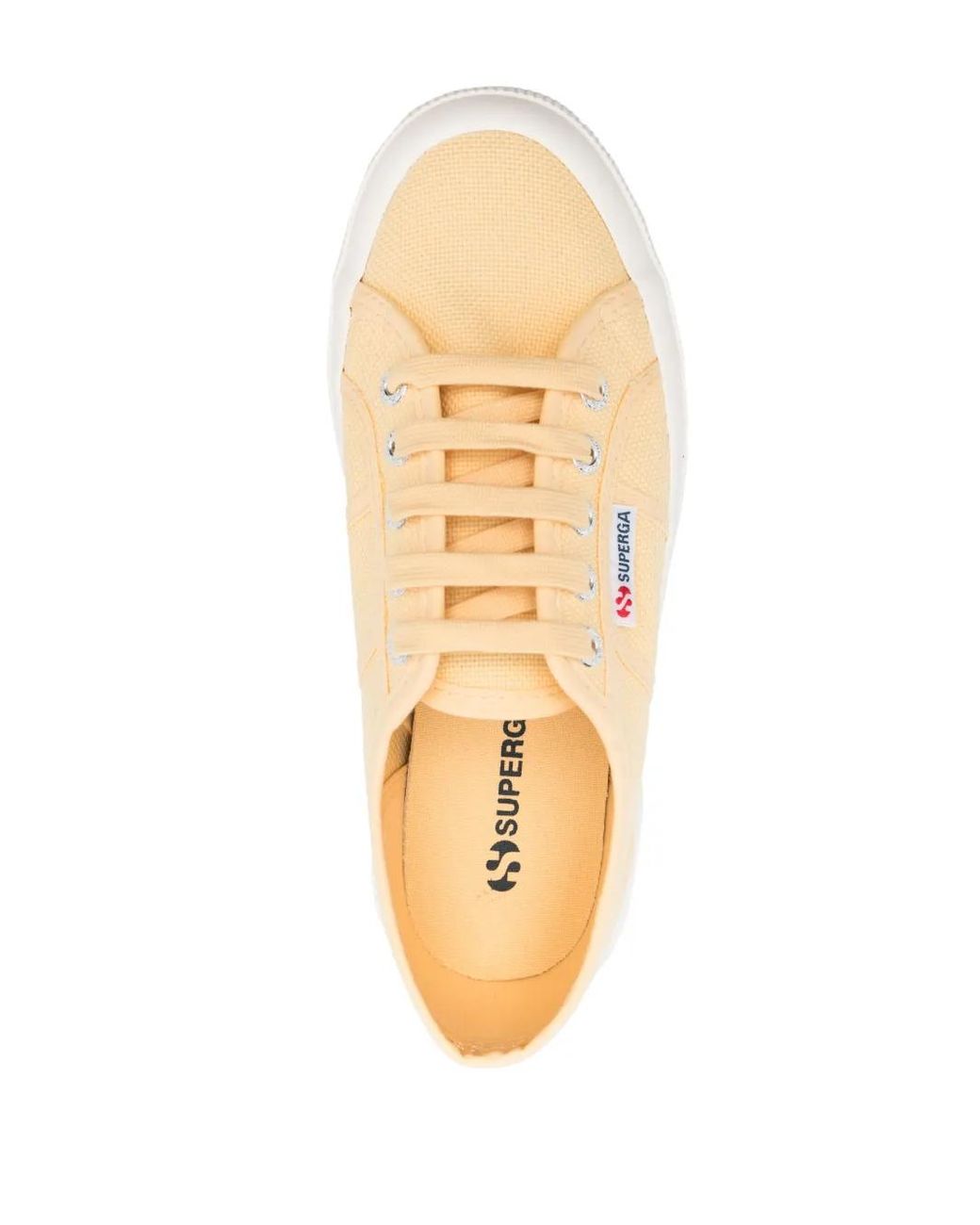 Superga Natural Low-Top Canvas Sneakers