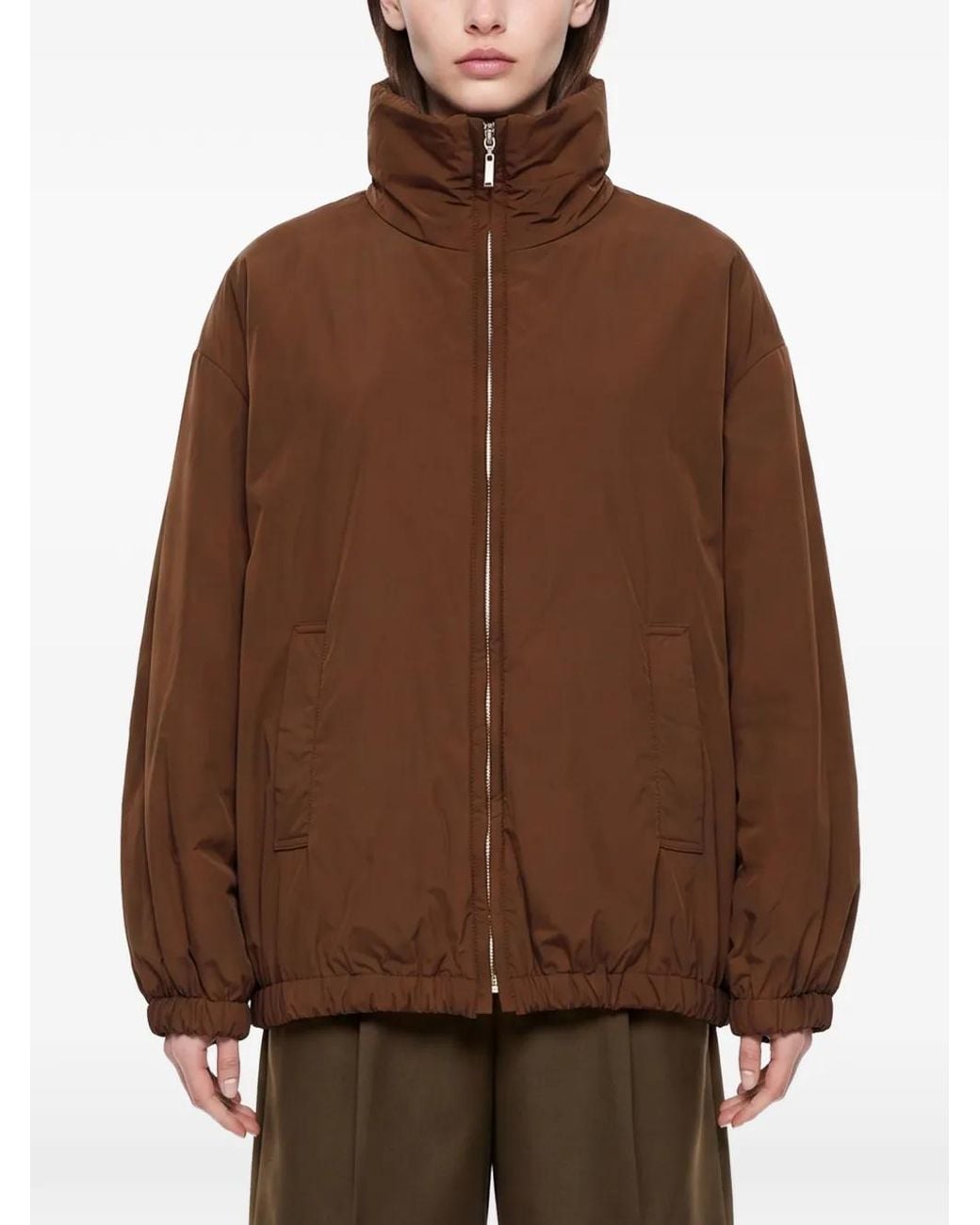 Max Mara Brown Polyester Coat