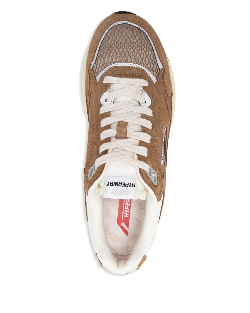Autry Brown Leather Sneaker for men
