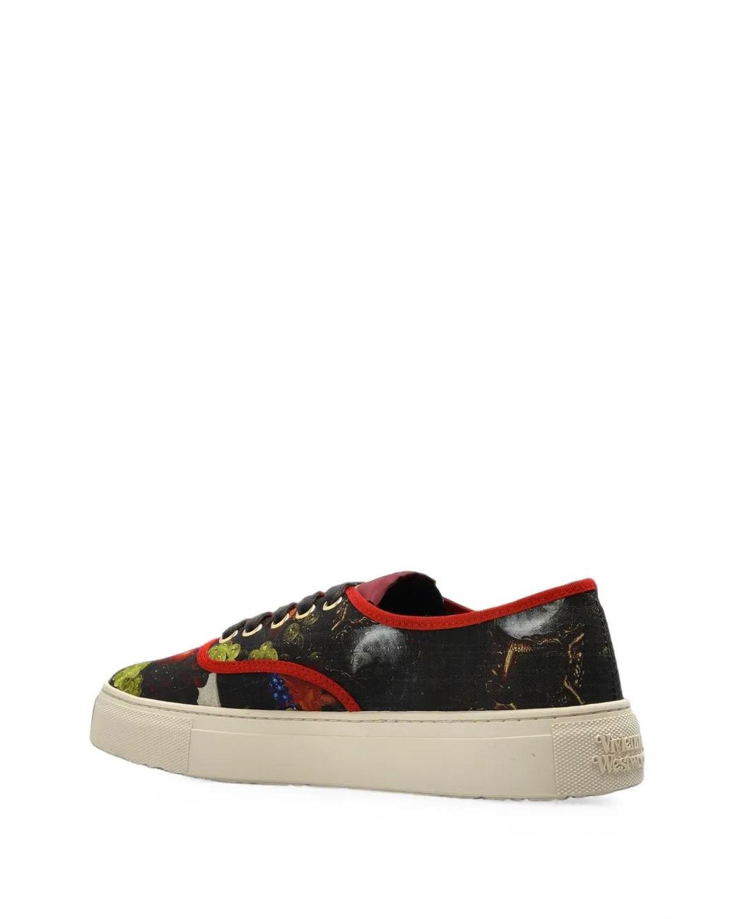Vivienne Westwood White Baskets Trucker À Imprimé Graphique