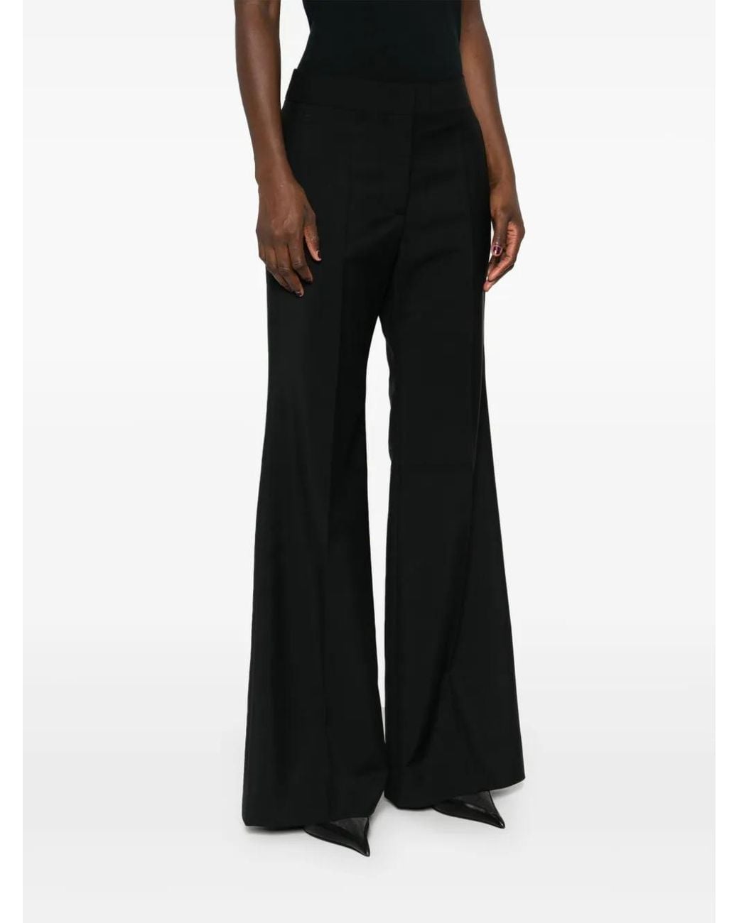 Givenchy Black Flared Trousers