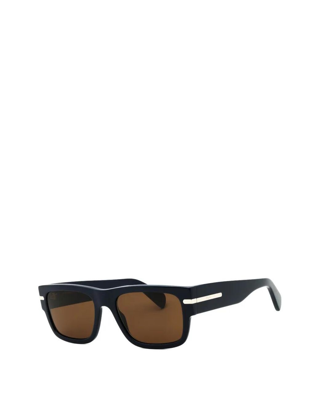 Ferragamo Blue Rectangle-Frame Sunglasses for men