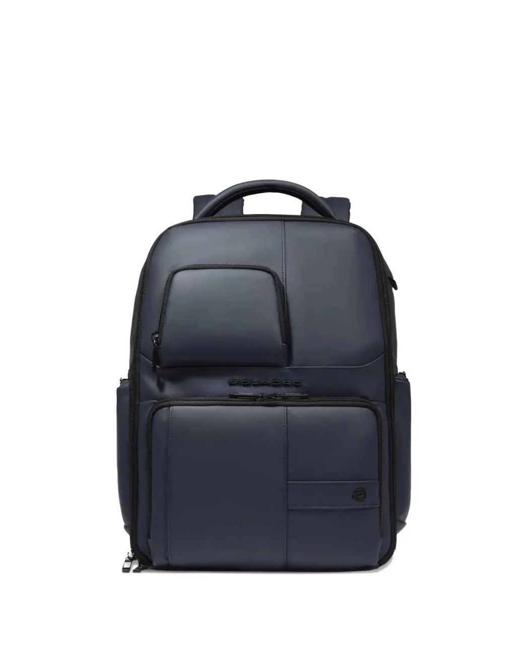 Piquadro Blue Padded Pocket Backpack