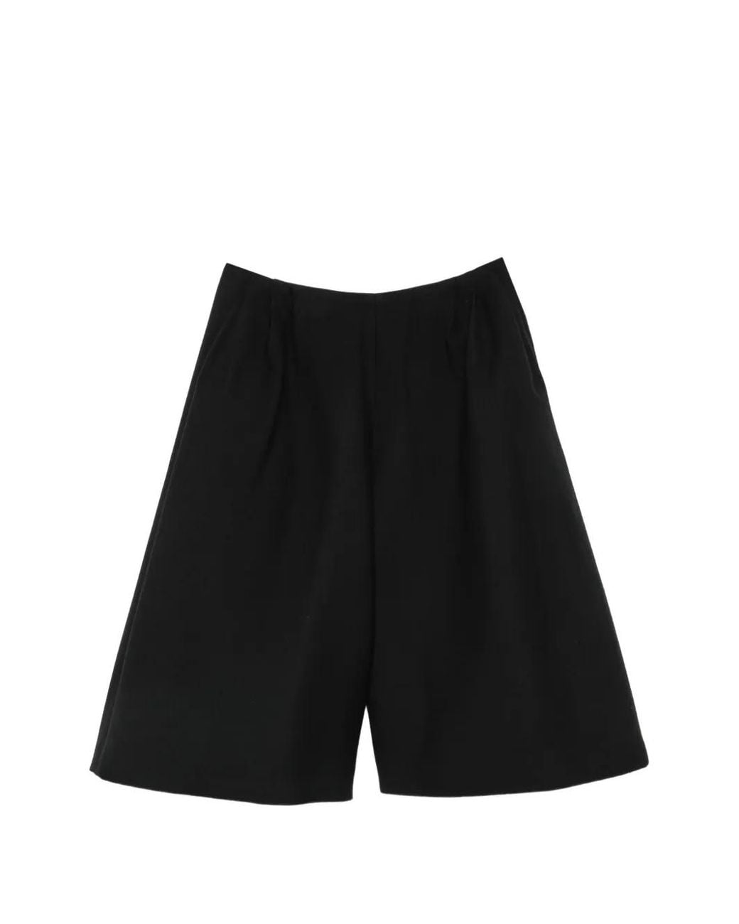 The Row Black Fauna Shorts