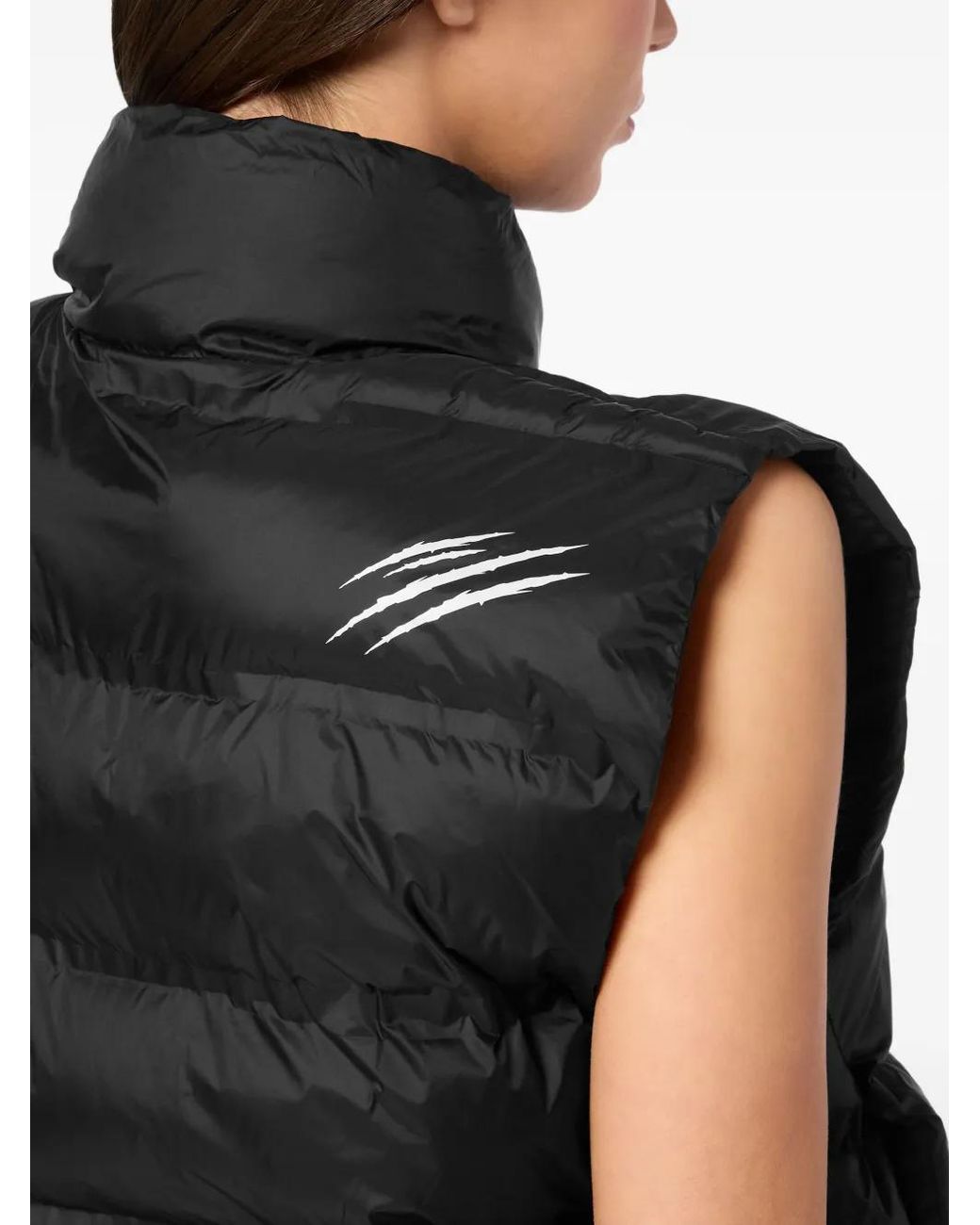 Chaleco Scratch Philipp Plein de color Black