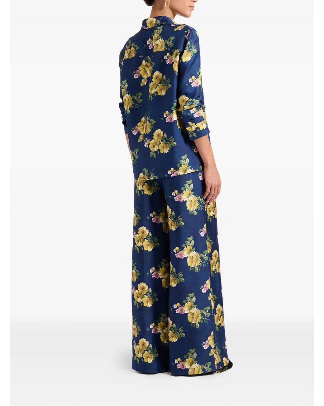 LaDoubleJ Blue Palazzo Pants