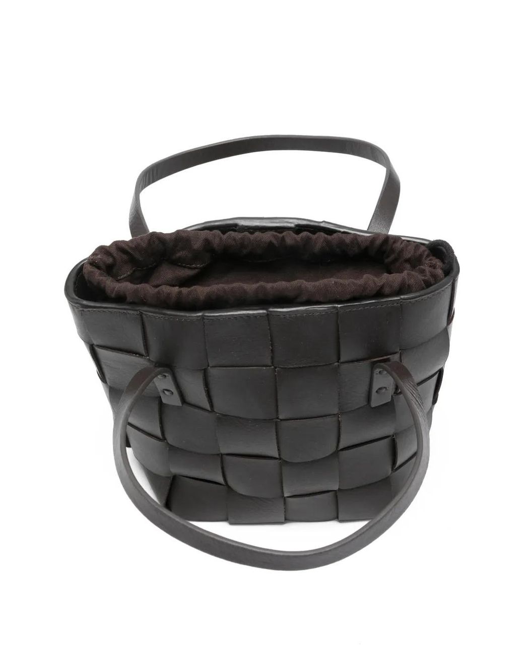 P.A.R.O.S.H. Black Sac Cabas En Cuir