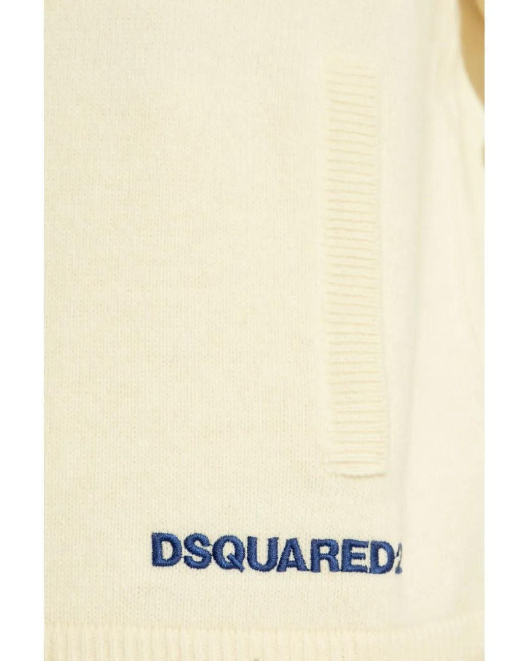 DSquared² Natural Zip-Up Sweatshirt for men