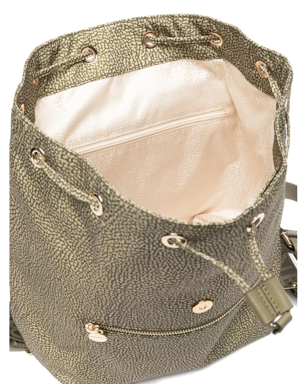 Borbonese Natural Medium Eco Backpack