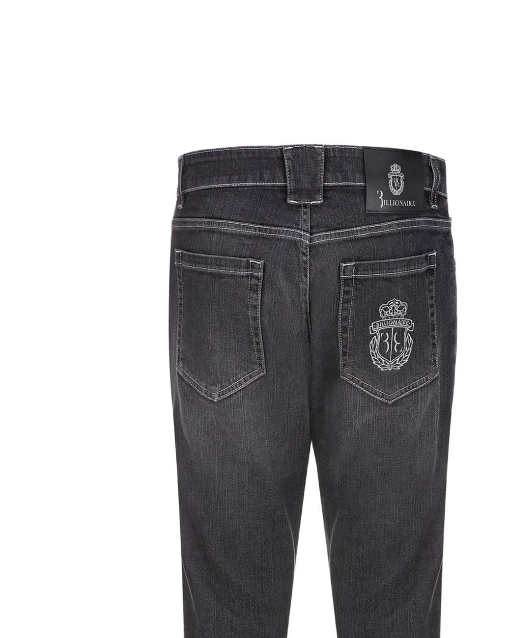 Vaqueros Con Cinco Bolsillos Billionaire de hombre de color Gray