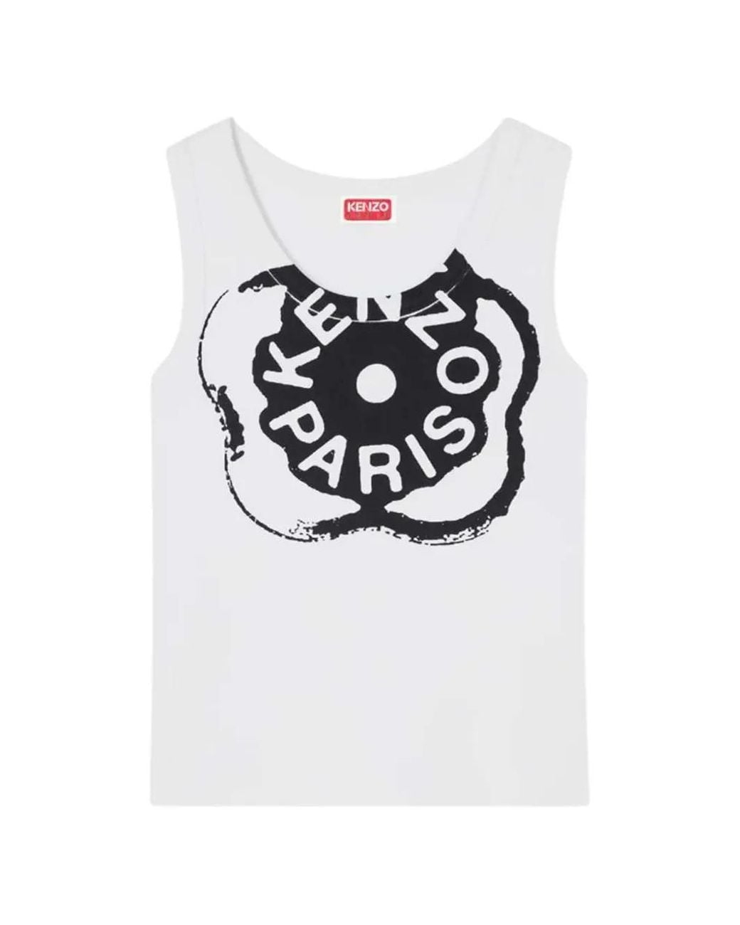 KENZO Gray Boke Flower 2.0 Tank Top