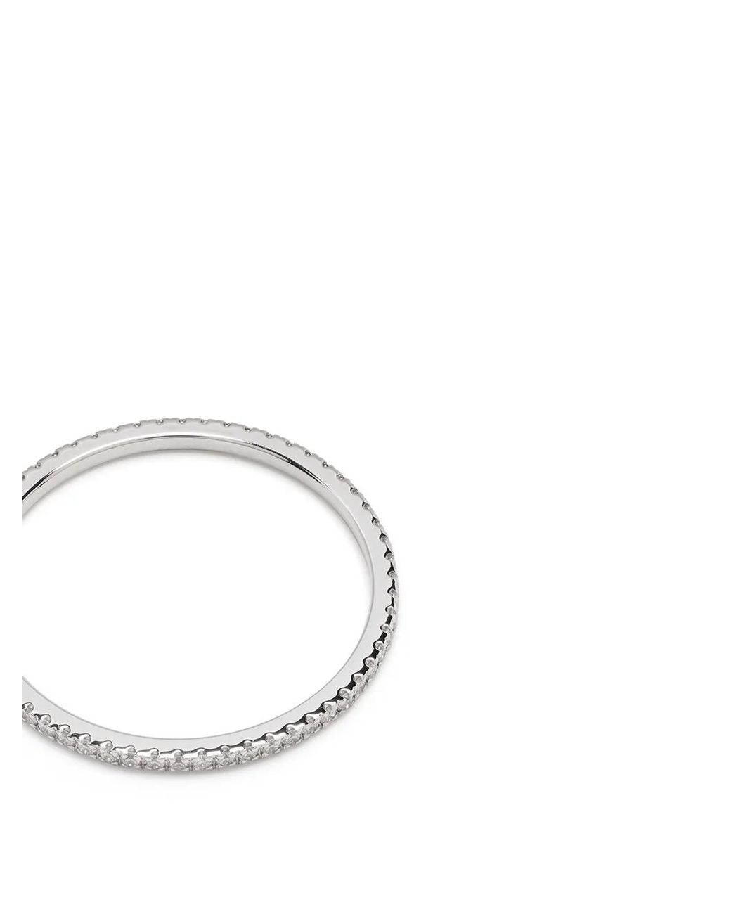 Le Gramme White 18Kt 1G Diamond Pavé Ring