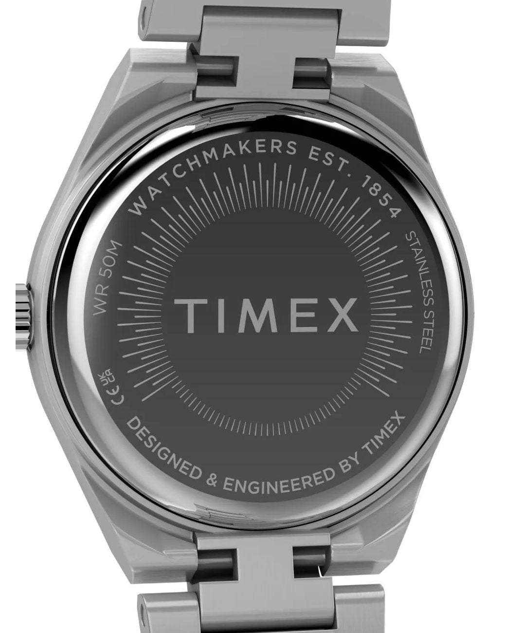 Timex White Q Continental 25Mm Watch