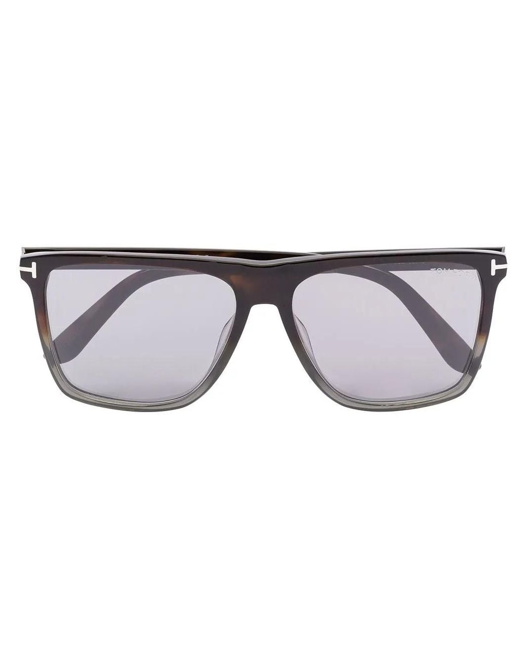 Tom Ford Gray Ft0832 Rectangular Sunglasses for men