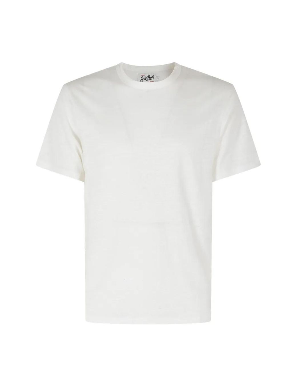 Mc2 Saint Barth White Ecstasea T-Shirt for men