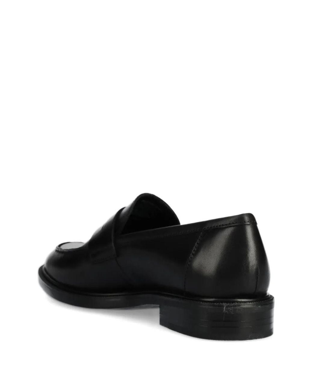 Vagabond Black Amina Leather Penny Loafers