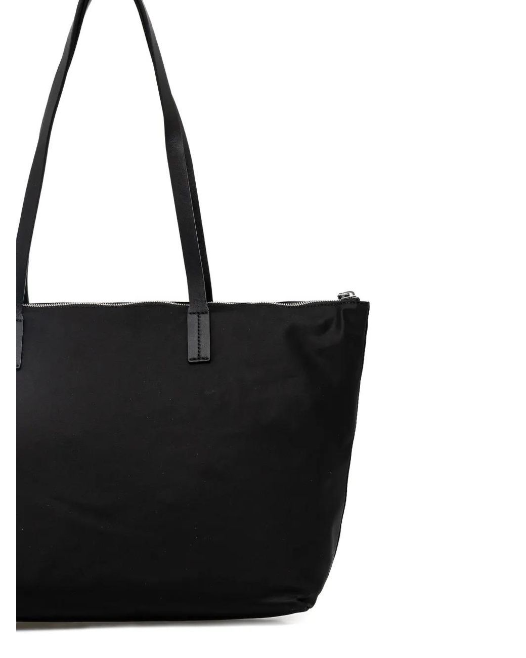 Marc O' Polo Black Medium Zip Pocket Tote Bag