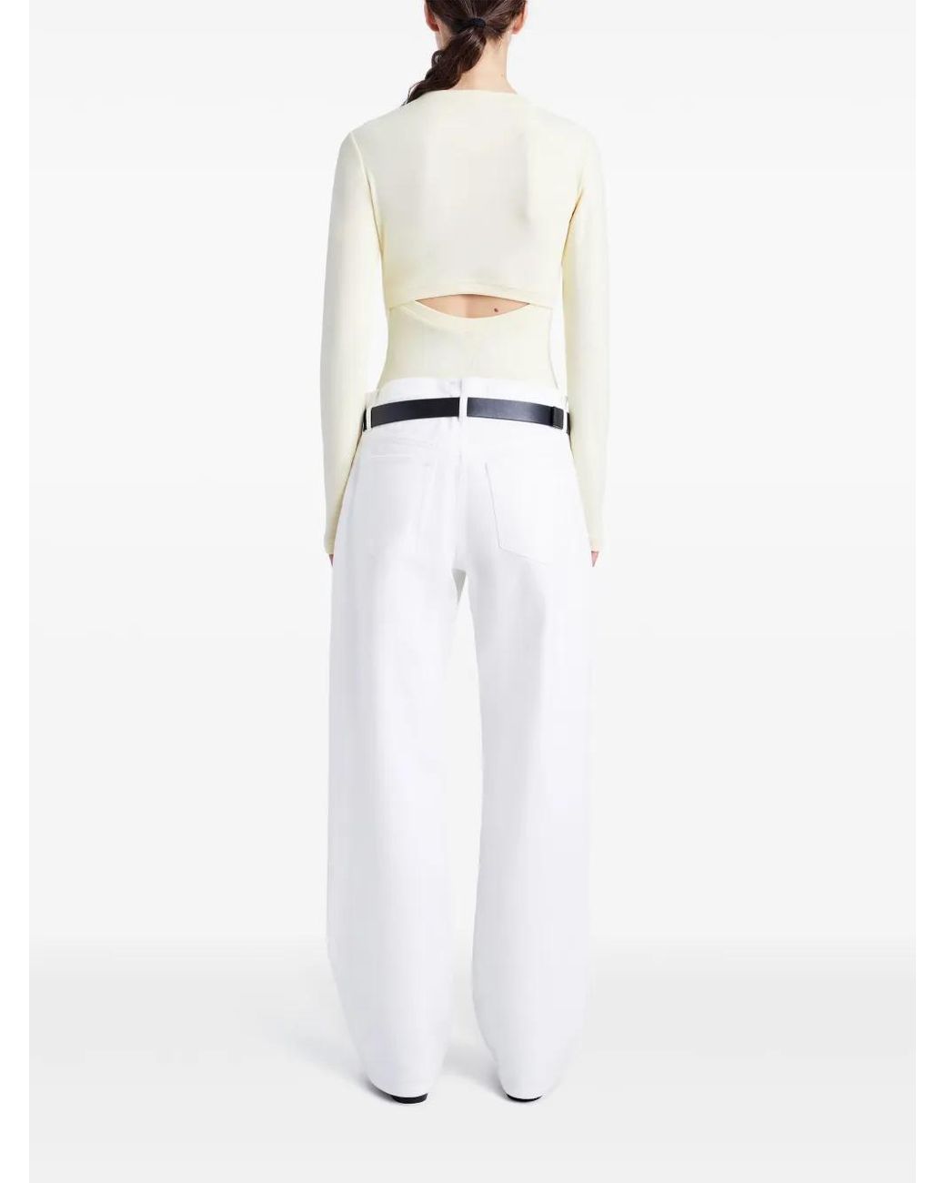 Proenza Schouler White Delaney Bodysuit